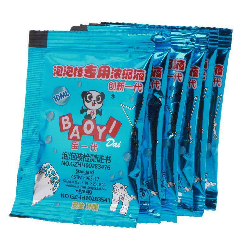 New 100ml Concentrate Bubbles Liquid Soap Water Bubble Gun Accessories