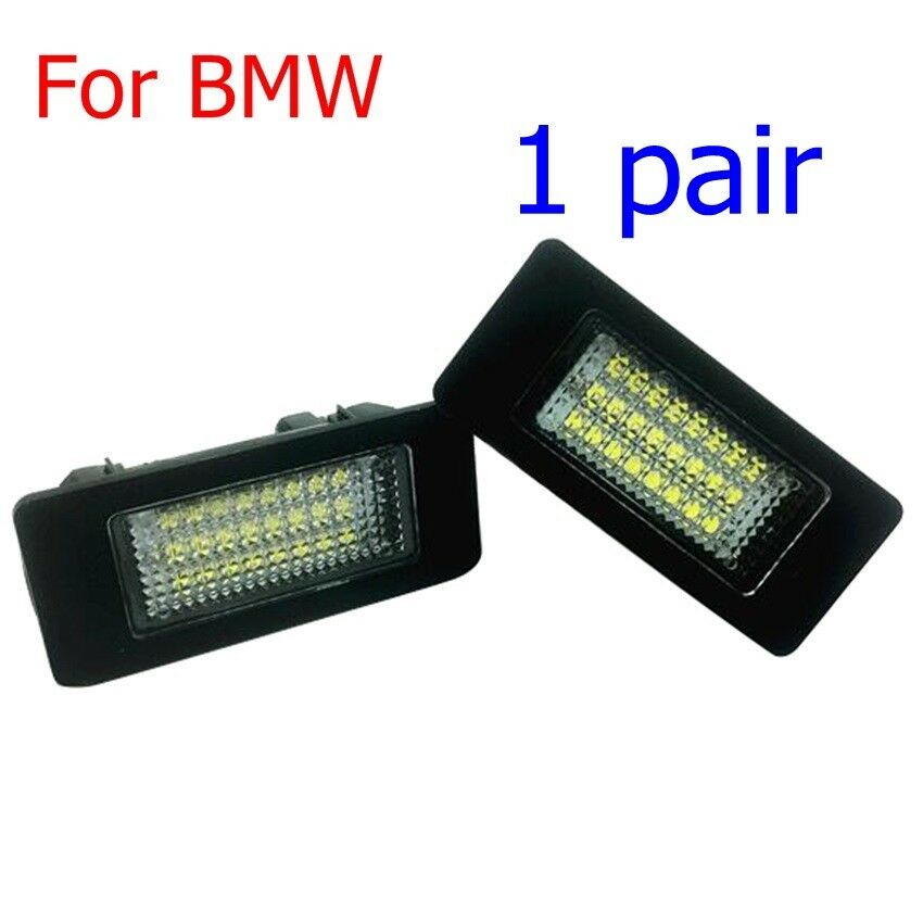 2x 24LED Error Free License Plate Light For BMW E90 E91 E92 E93 M3 E82 E88
