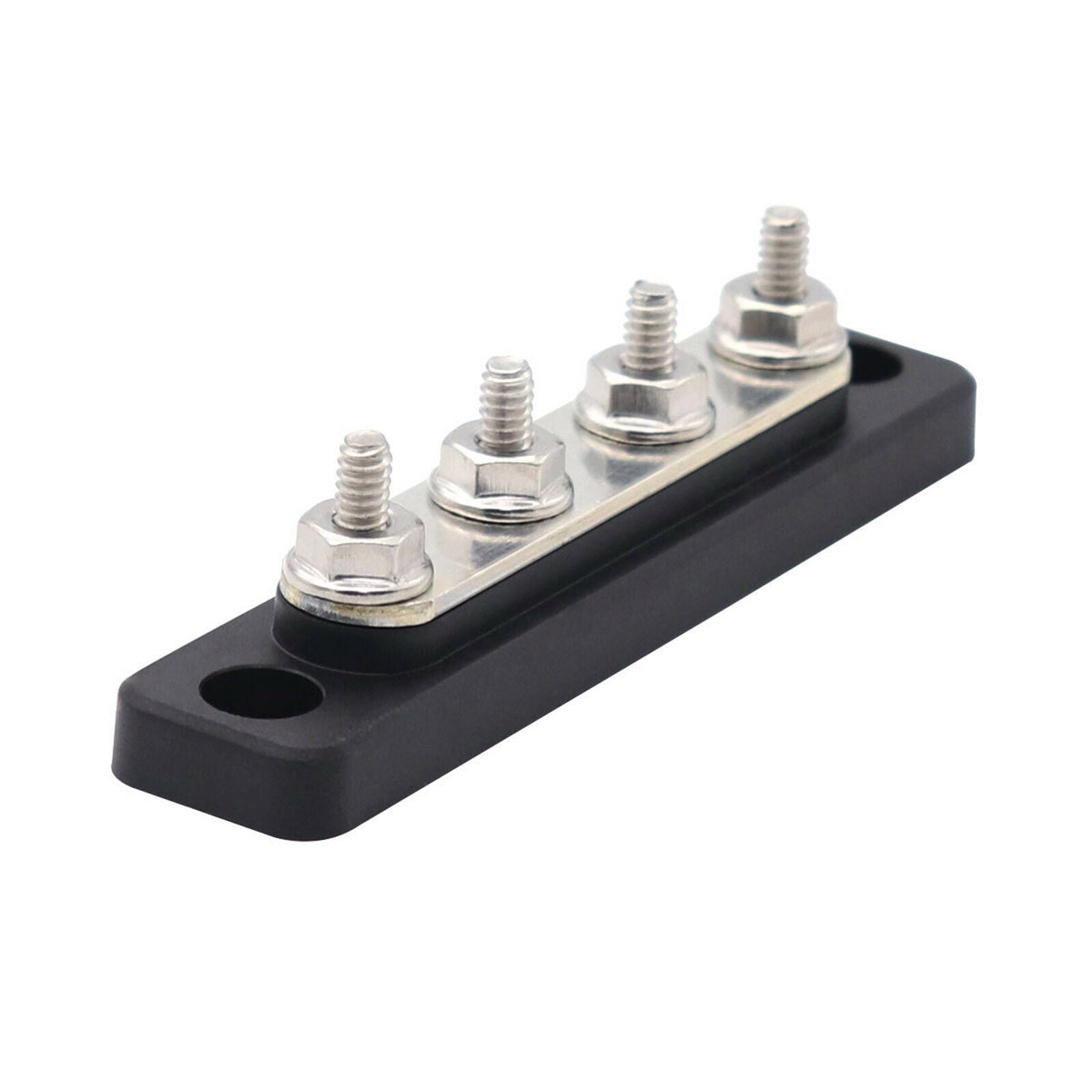 Auto Boat Bus Bar Power and Ground Junction Distribution Block & Cover 100A