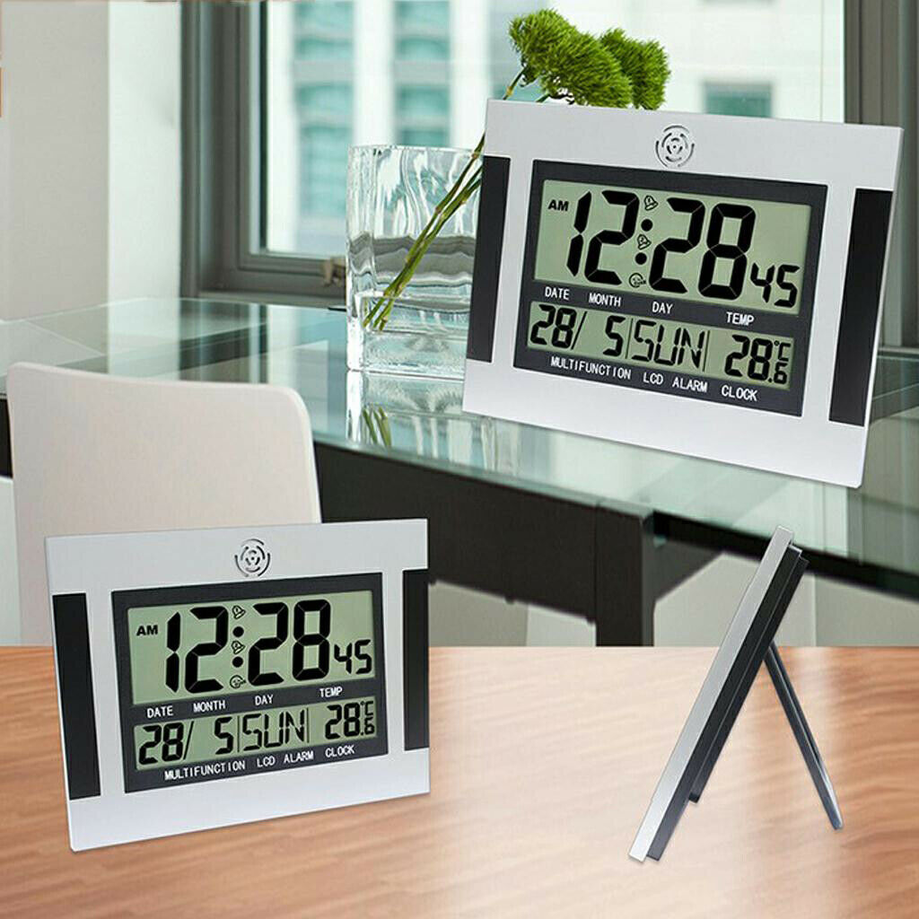 Digital Projection Alarm Clock Temperature Meter Weather Station LCD Display,