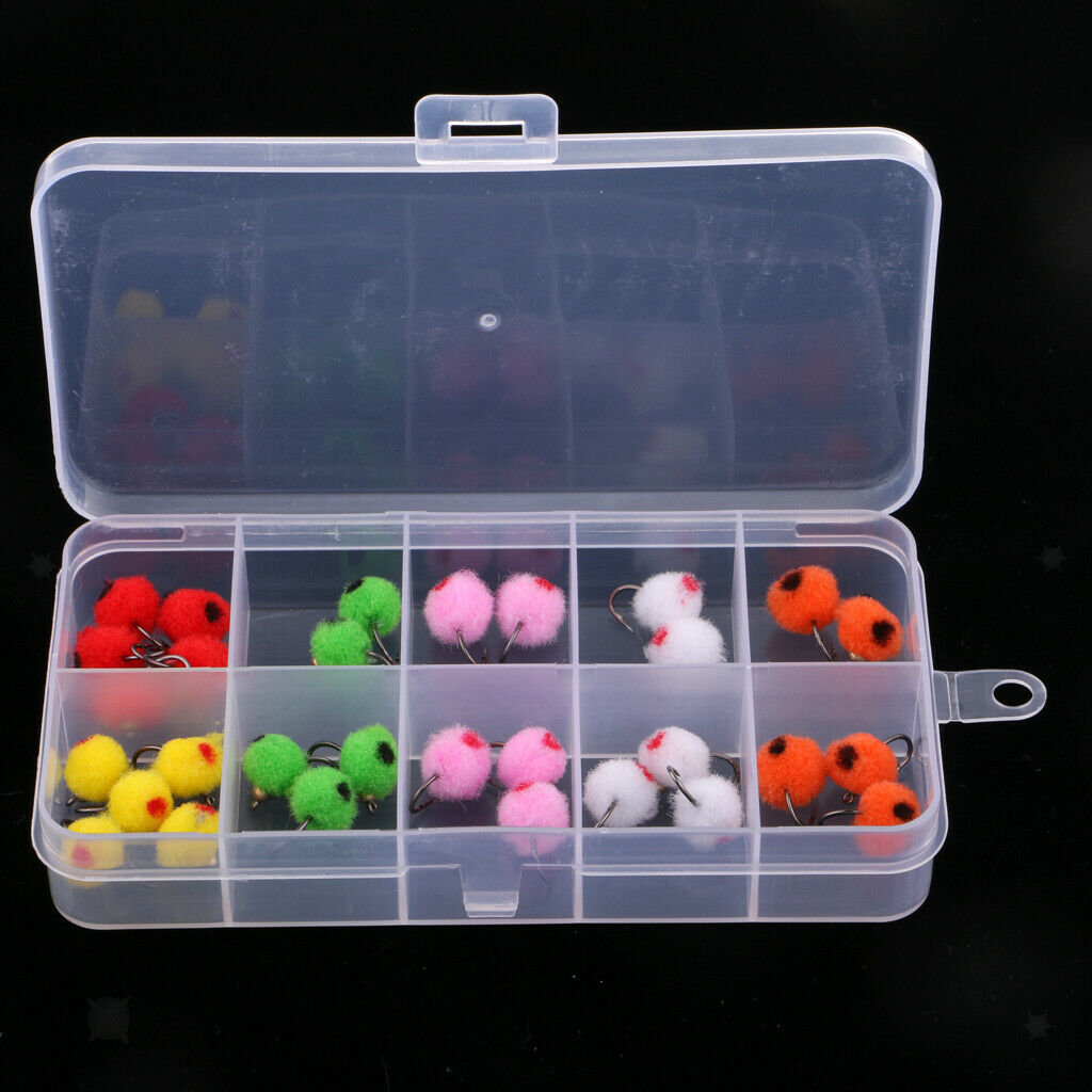 36pcs / Box Fly Fishing Lures Baits Fish Kit Fishing Accessories