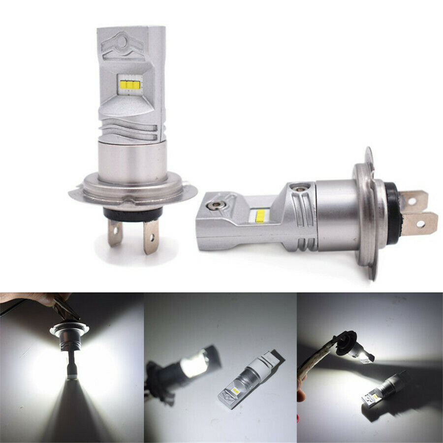 H7 CSP LED Headlight Fog Light Kits 100W 1200 LM  Bulbs 6000K High Beam Lamp