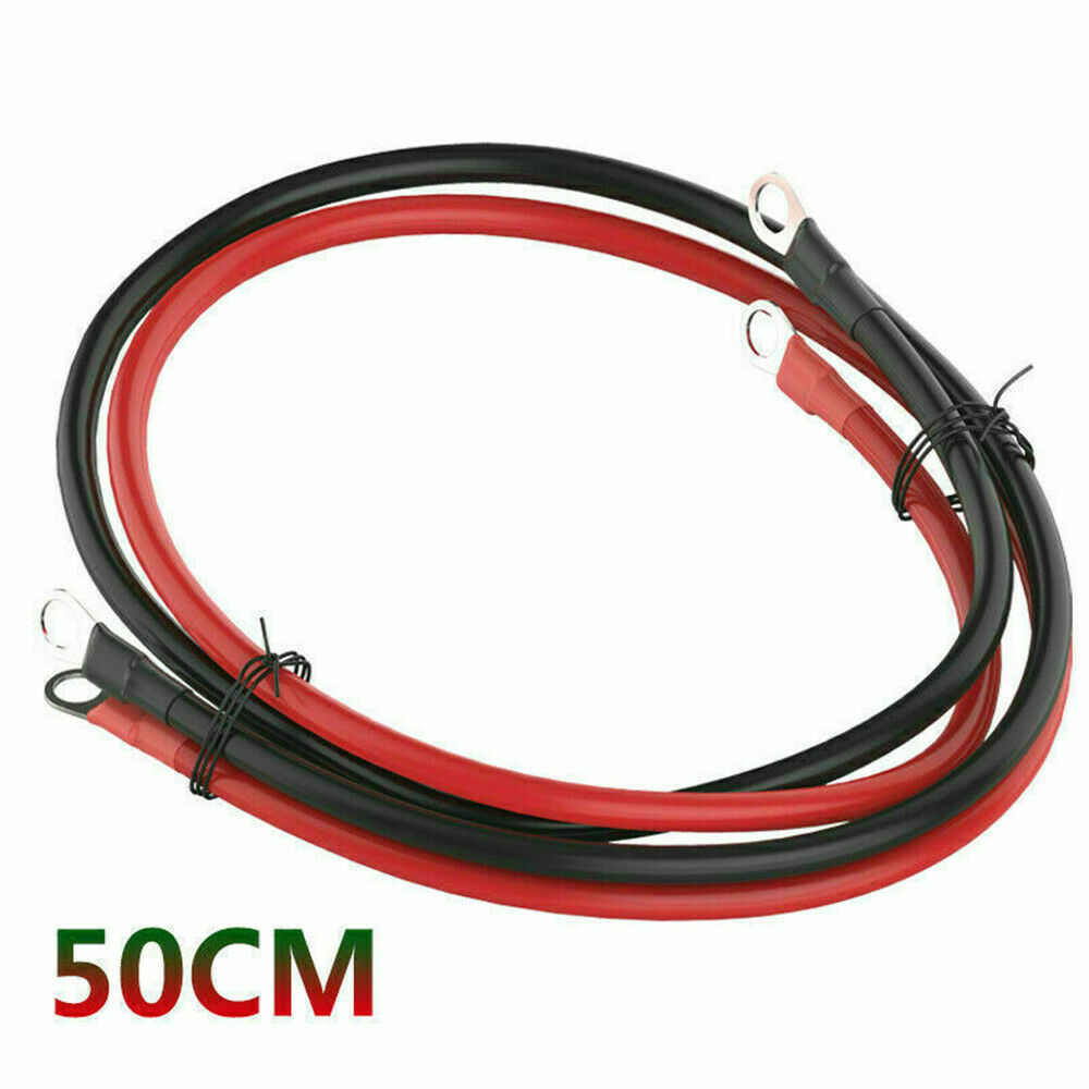 5AWG Power Cable Black & Red Wire For FLAMEZUM Pure Sine Wave Power Inverter *1