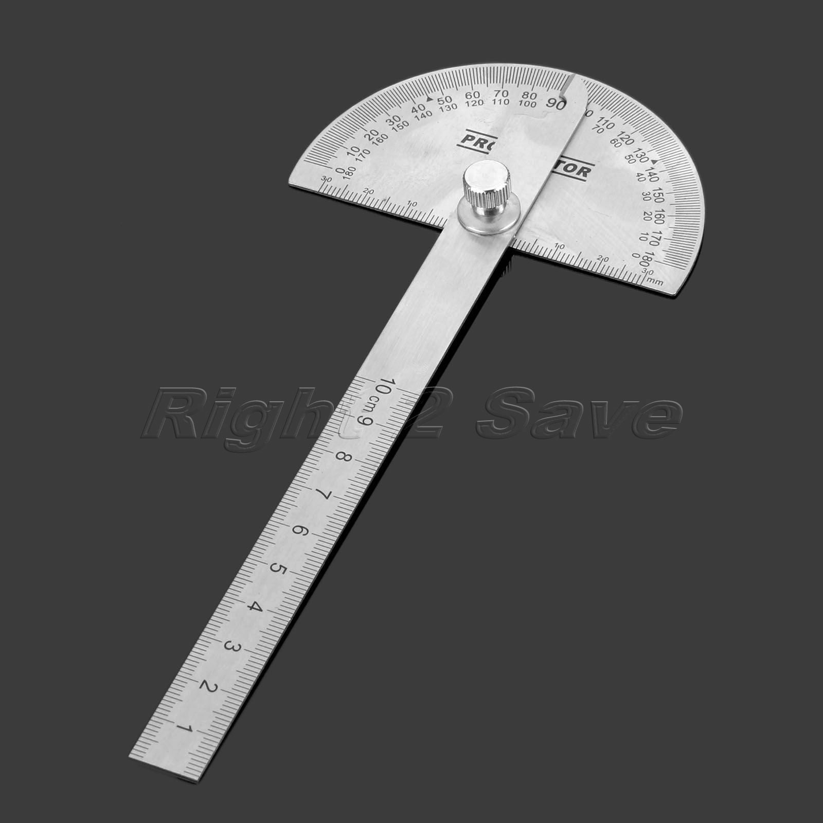 1pc 180 Degree Adjustable Protractor Angle Finder Craftsman Woodworking Ruler