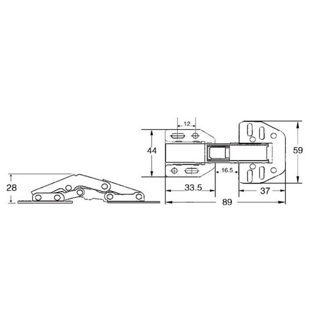 Cabinet Hinges, 90 Degree Soft Closing Full Overlay Door Hinge ,Stainless Steel