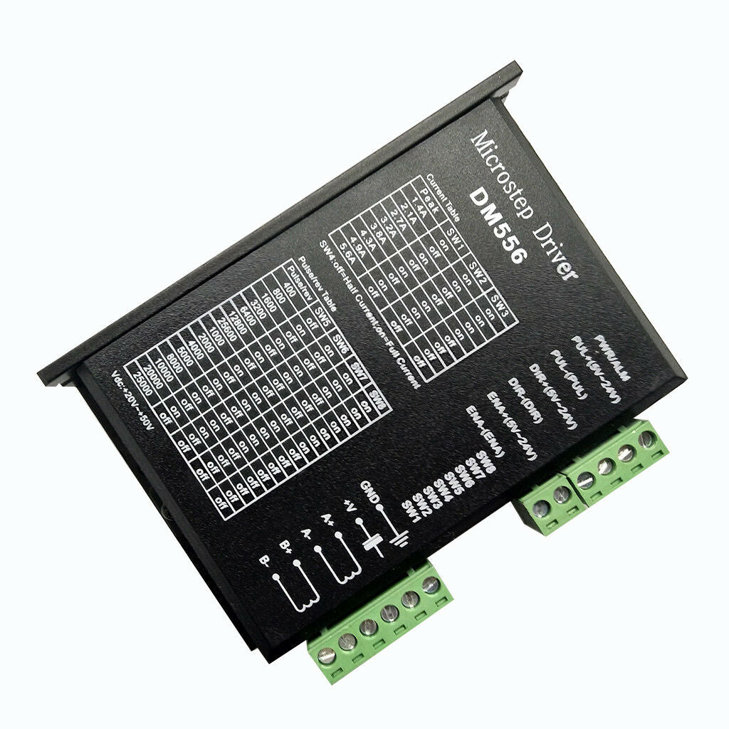 DM556 Digital Stepper Motor Driver, 24-50VDC, 1-5.6A