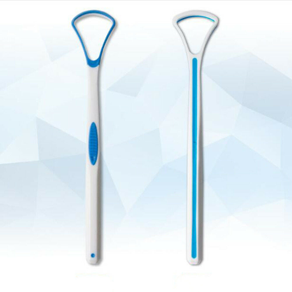 Tongue scraper oral dental care plastic tongue cleaner brush tool for ora.l8