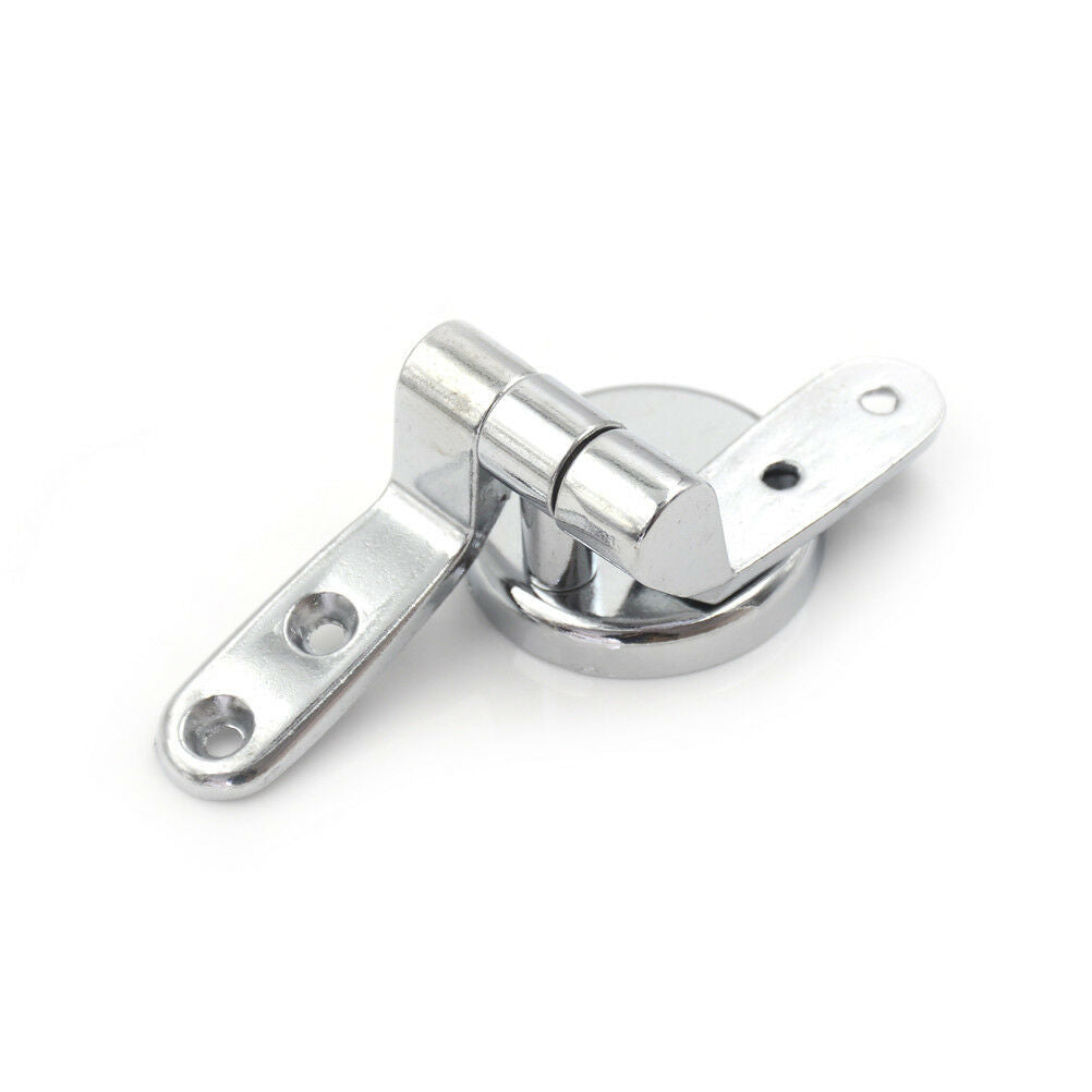 Repair Replacement Parts Toilet Seat Hinges Mountings Set Chrome FittingScr CDF