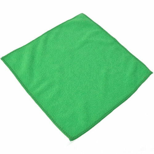 9.84"x9.84" Mixed Color Microfiber Car Cleaning Towel Kitchen Washing Polishing