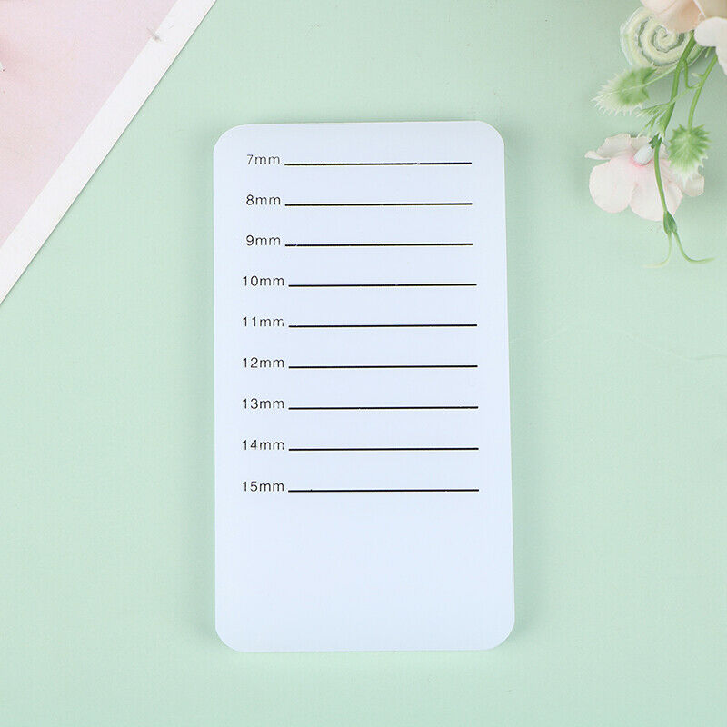 7-15mm Acrylic Adhesive Eyelash Pad Extension False Eyelash Pallet HolderBDAU