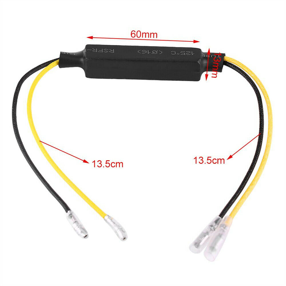 21W Motorcycle Turn Signal Indicator Light LED Load Resistor Decoder Fix Error