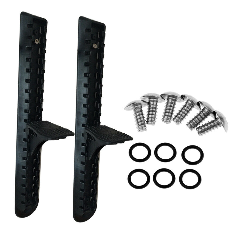 Kayak Foot Pegs 1 Pair Set of 2 Boat Direction Control for Direction Control