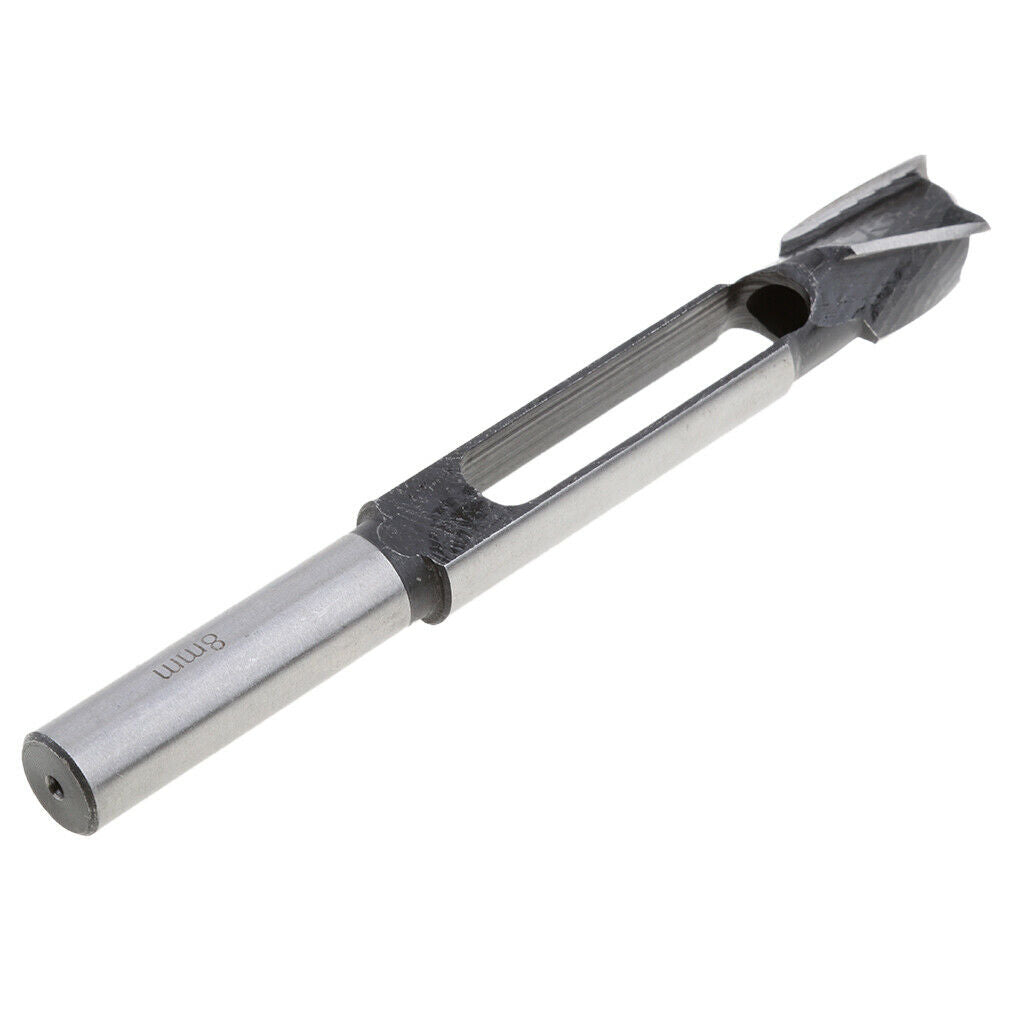 Tenon Wood Plug Cutter Dowel Maker Cutting Tool, 1/2 Inch Shank 8mm+10mm Dia