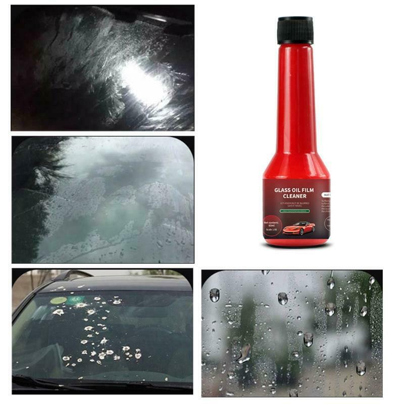 Vehicle Restoration Liquid 80ml High Enrichment Oil Film Remover Glass Cleaner