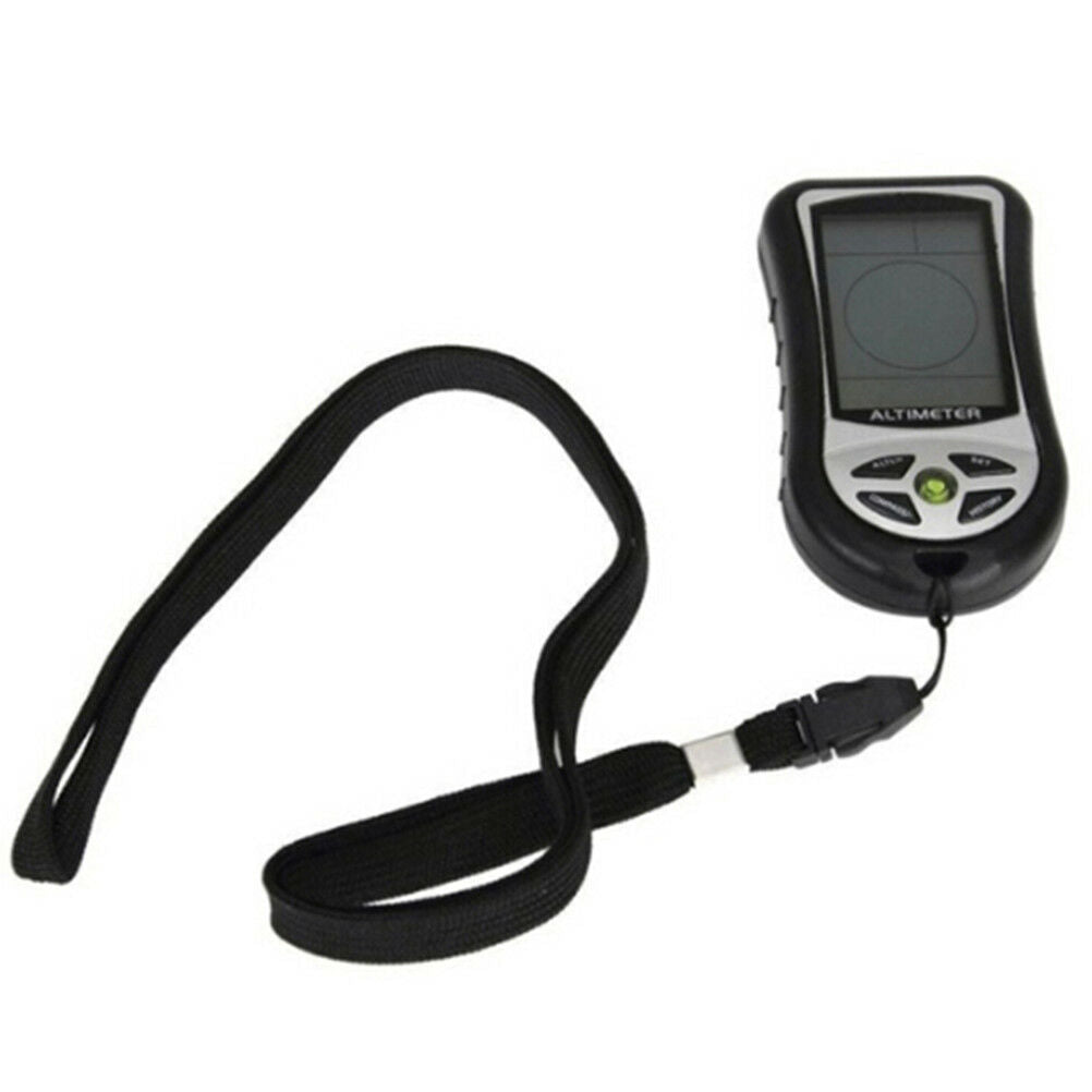 8 in 1 digital LCD compass altimeter barometer thermo temperature clock calen Tt