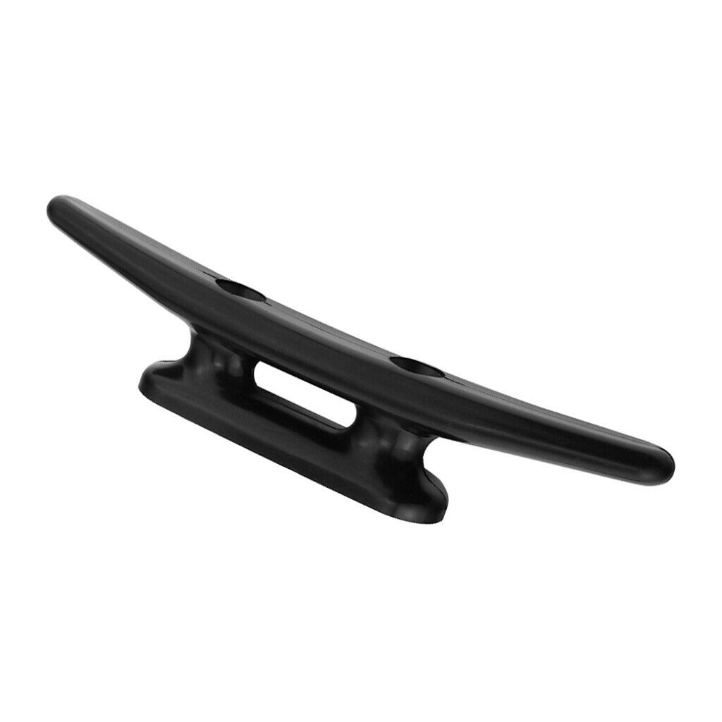 Black 125mm Nylon Mooring Cleat Dock Anchor Cleat for Yacht Kayaks Boats