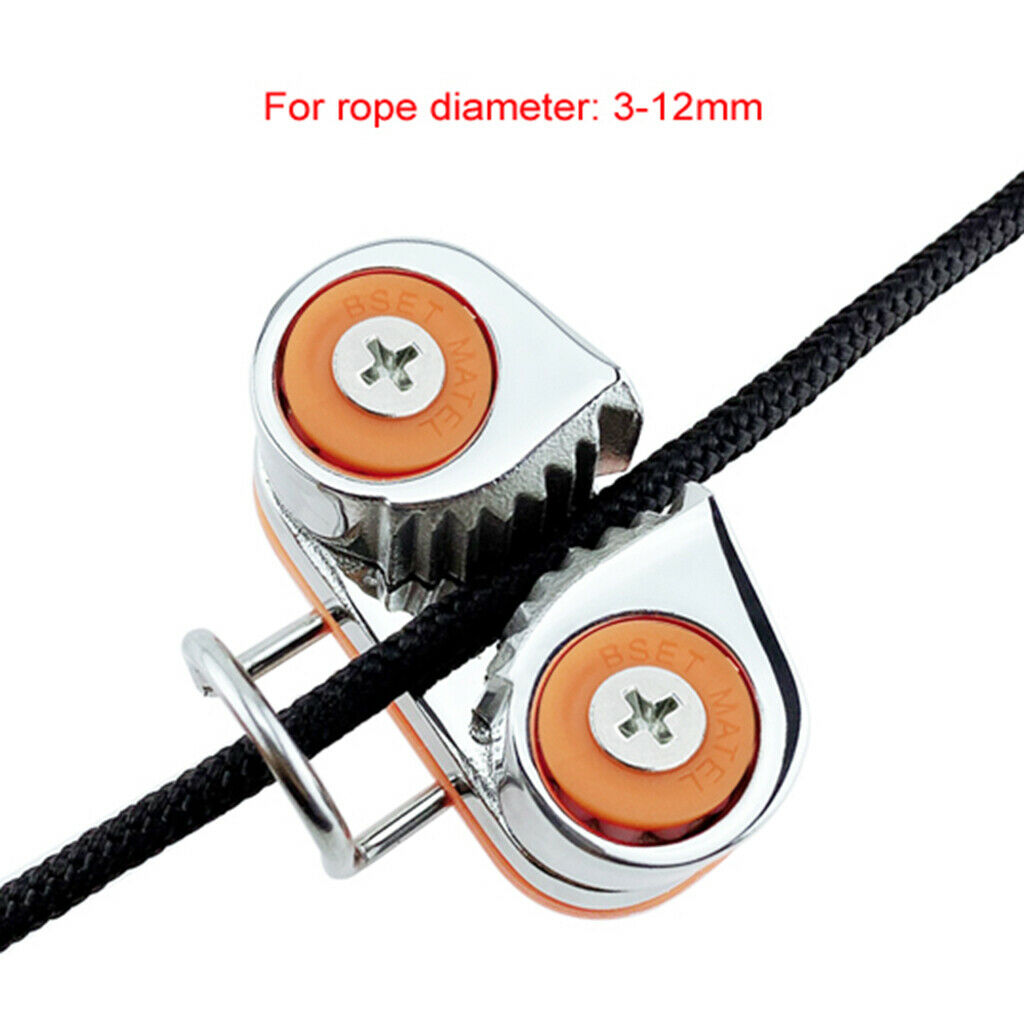 Heavy Duty Boat Ball Bearing Cam Cleat Canoe Boat kayak Cam Cleat Durable