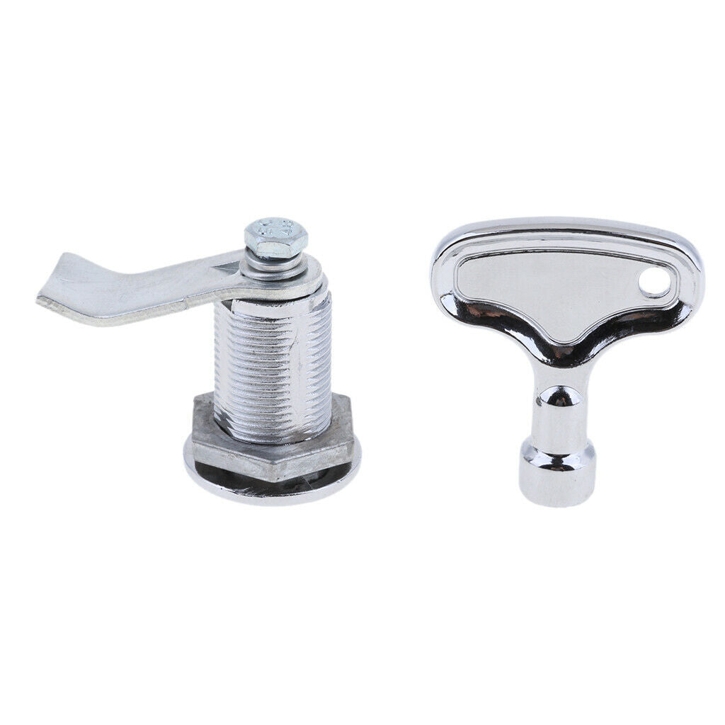 New Boat Stainless Steel Triangulation Deck Cabin Pull Ring Door Lock Latch