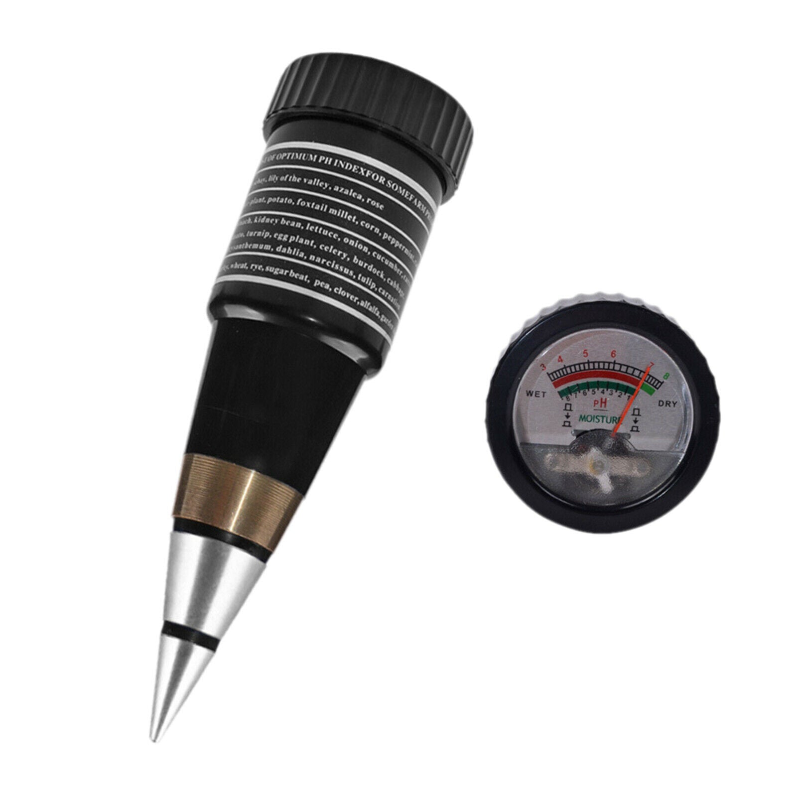 Portable Soil PH Tester Flower Planting Humidity Moisture Meter Sensor
