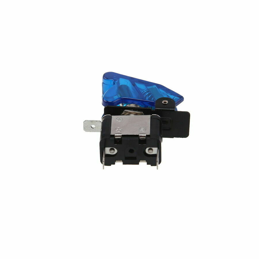 12V On/Off Blue LED Light CAR Power Engine Switch Ignition Button Starter Push