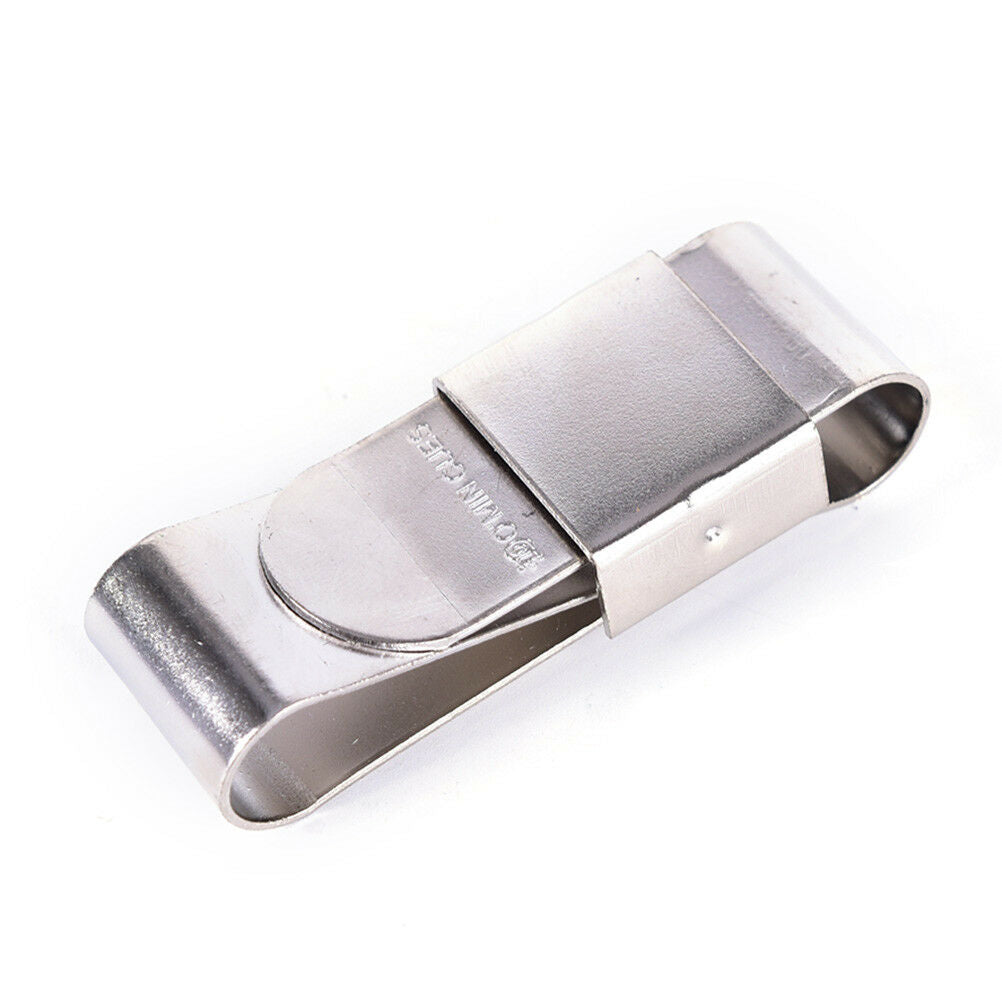 Portable Magnetic Stainless Steel Chalk Holder Clip For Snooker/Billard Po l Kt
