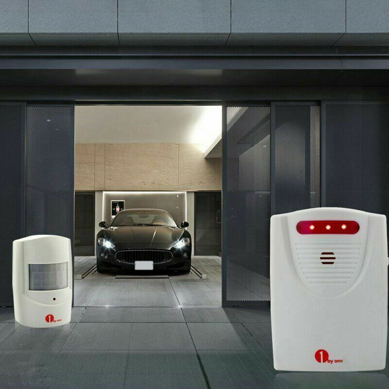 1byone Wireless Security Driveway Alarm System Outdoor Alert Motion Sensor U Kt
