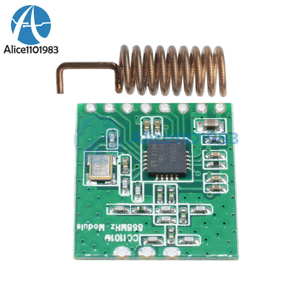 5PCS CC1101 Wireless Module Long Distance Transmission Antenna 868MHZ M115