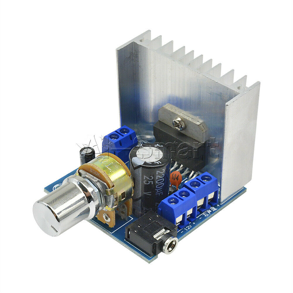 AC/DC 12V TDA7297 Dual Channel 2*15W Digital Audio Amplifier Board Kit Module