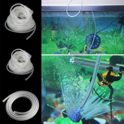 Clear 4mm Air Line Aquarium Fish Tank Pond Air Pump Hose Pipe Tube 4/6mm PVC