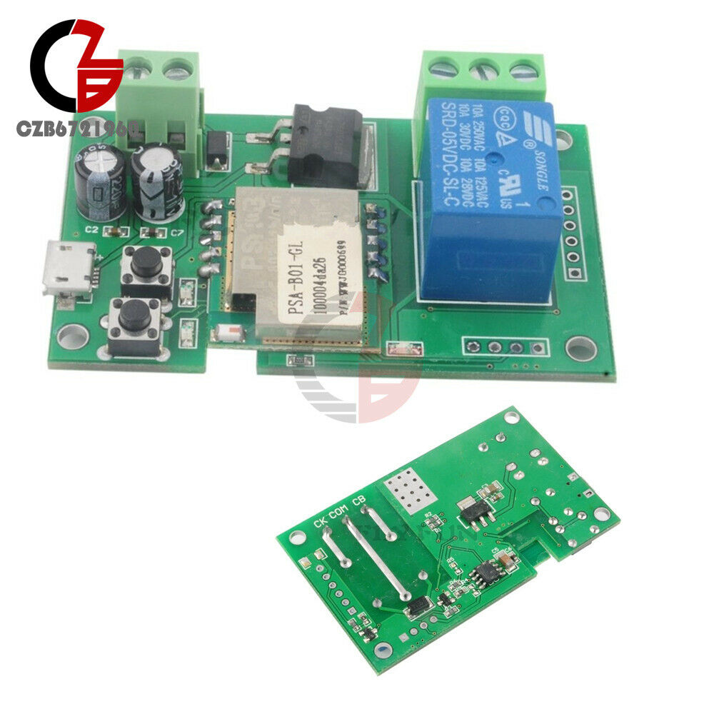DC 5-12V Self-locking Sonoff WiFi Wireless Smart Switch Home Relay Module