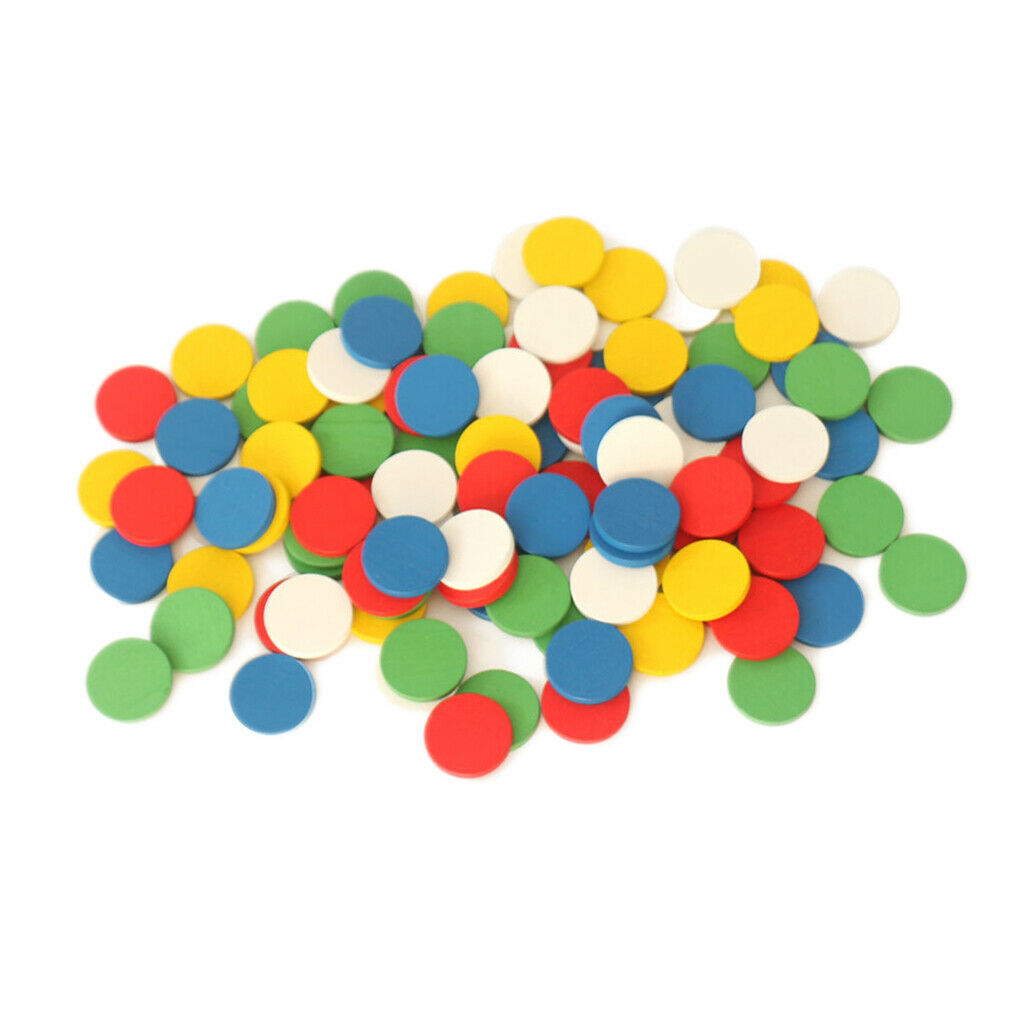 Sensorial Round Chips Educational Toys Kids Children Teaching Material