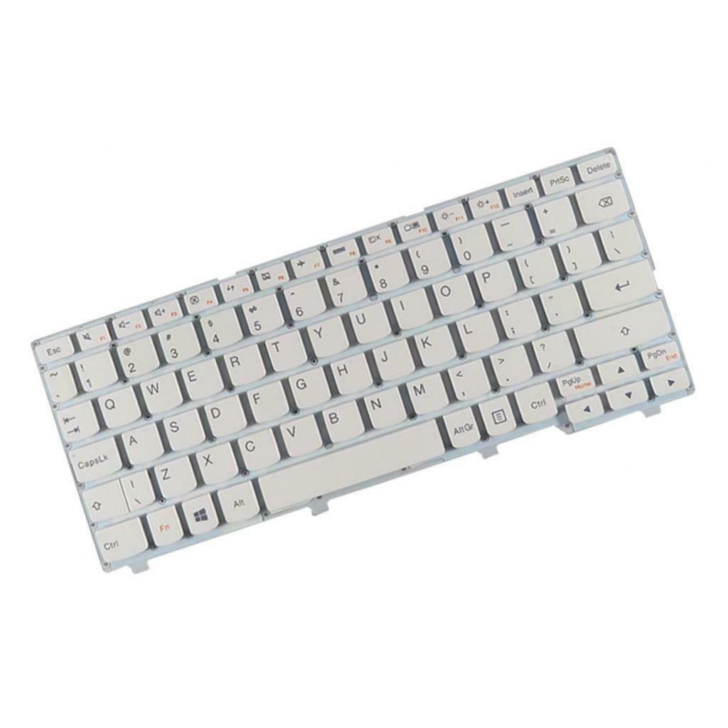 New White Laptop Keyboard FOR Lenovo Ideapad 100S-11IBY US No Frame