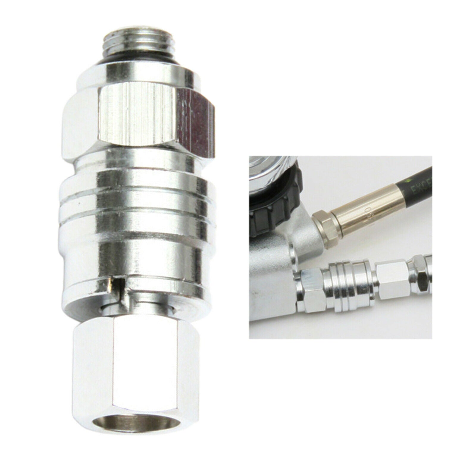 3/8 inch Natural Gas Quick Connect Fittings LP Gas Propane Hose Quick