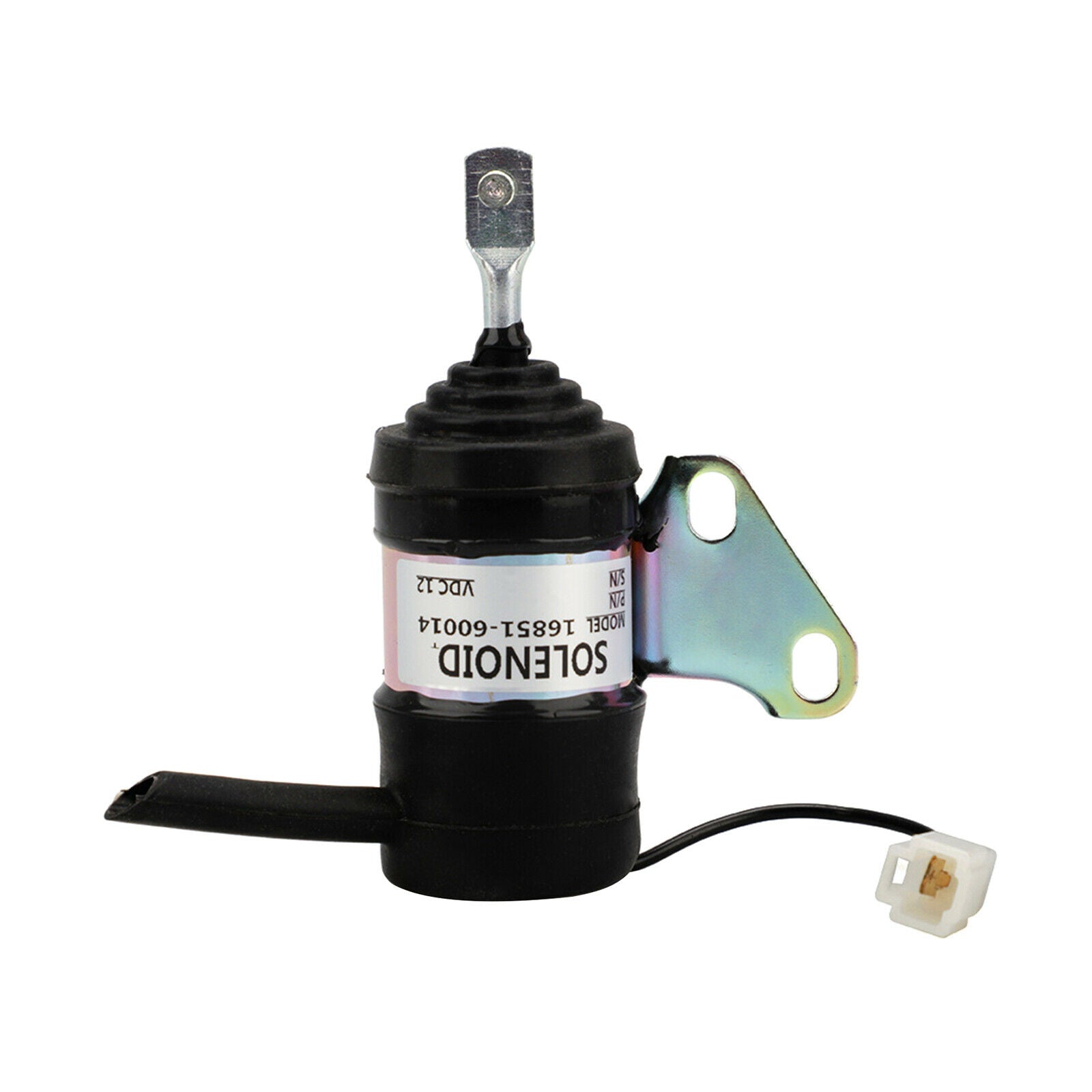 Fuel Stop Shut Off Solenoid 16851-60011 for Kubota Excavator K-008 K0083KTC