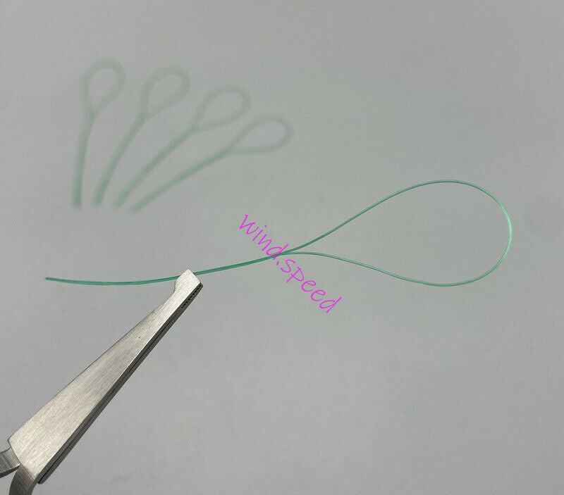 1000pcs Nylon Flosser Implant Braces Bridge Wire Floss Threaders Dental Traction