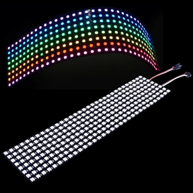 16X16 SK6812 WS2812B Addressable Flexible LED Panel Pixels Screen Digital PixeZ1