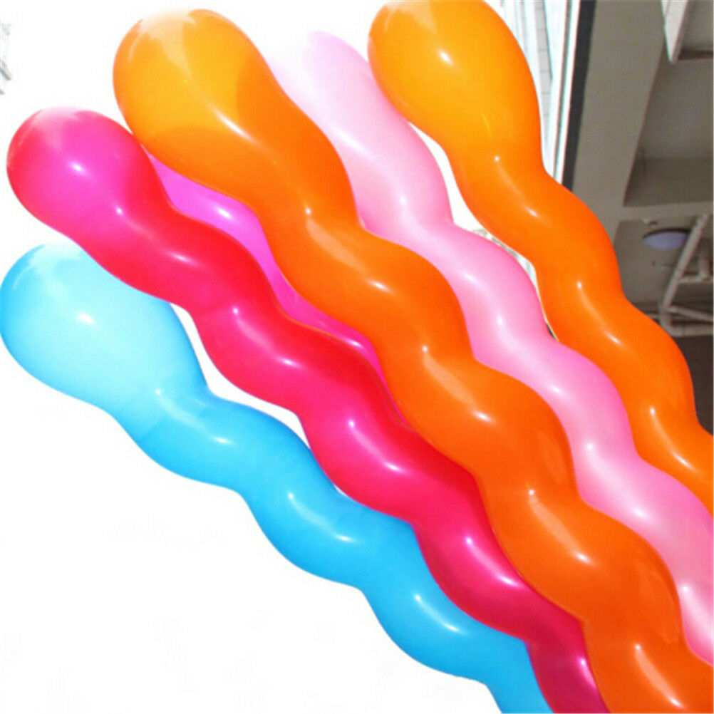 10 pcs Thick Long thread Latex Balloons Wedding Anniversary Balloon Decora.l8