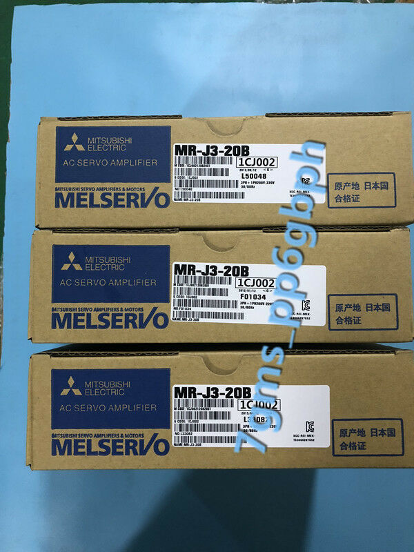 1 PC New Mitsubishi MR-J3-20B Servo Amplifier Drive In Box