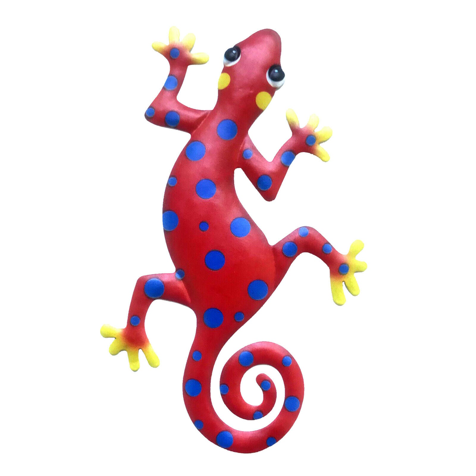 Metal Gecko Wall Art Decorative Lizard Indoor Outdoor for Kitchen Garden
