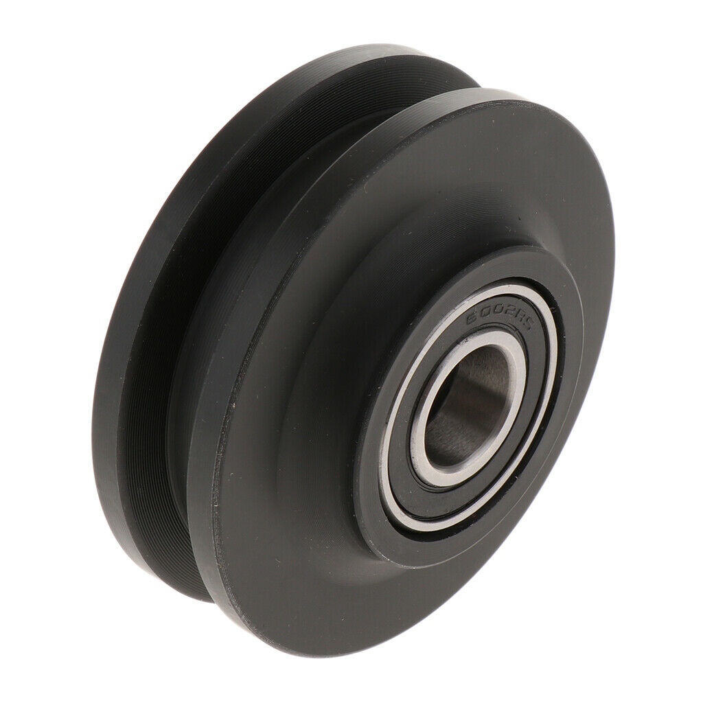 4x Sliding Barn Door Wheel Durable Cabinet Hanging Runner Pulley Wheel