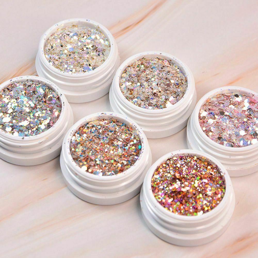Supplies Flakes Sparkle Decoration Nail Art Sequins DIY Holographic Glitters