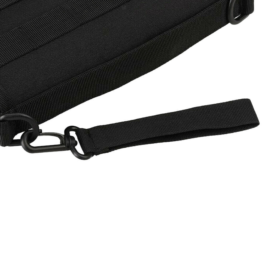 Mens Wallet ID Card Passport Hand Bag 6" Mobile Phone Pouch Black