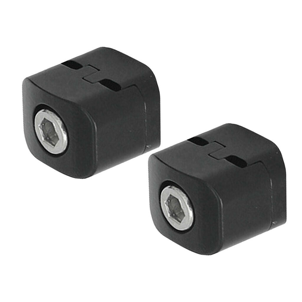 2 Pieces Archery Drop Away Arrow Rest Clamp Buckle Fastener Clip Black