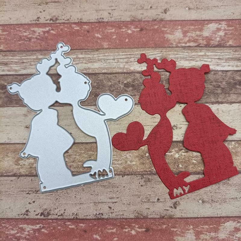 Kids Metal Cutting Dies Stencil DIY Scrapbooking Album Paper Card Template Mold