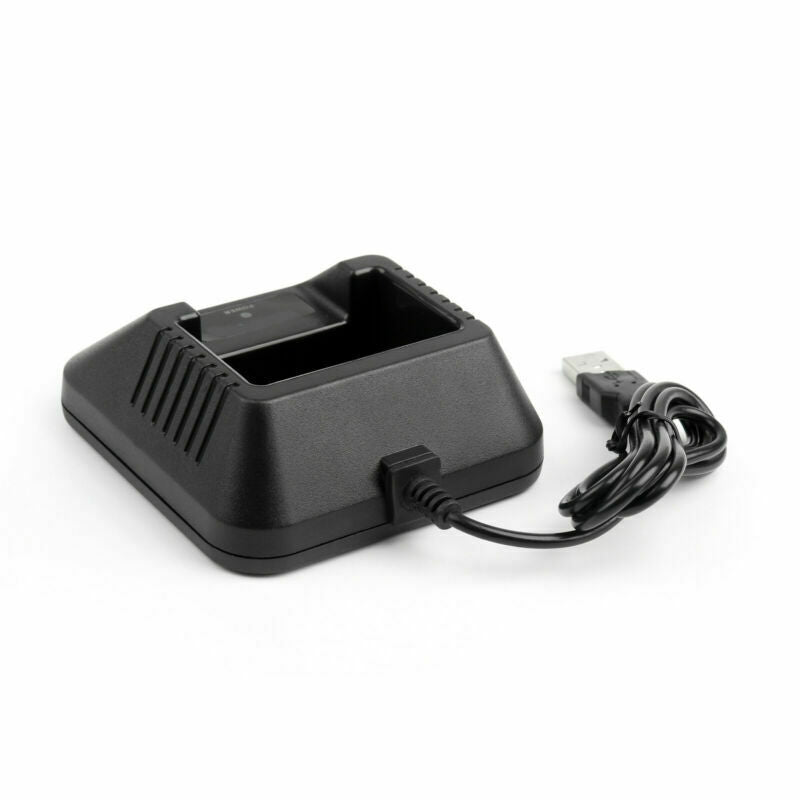 4XUSB Car Radio Battery Charger For BAOFENG BF-UV5R UV5RA UV5RB Two Way Radio