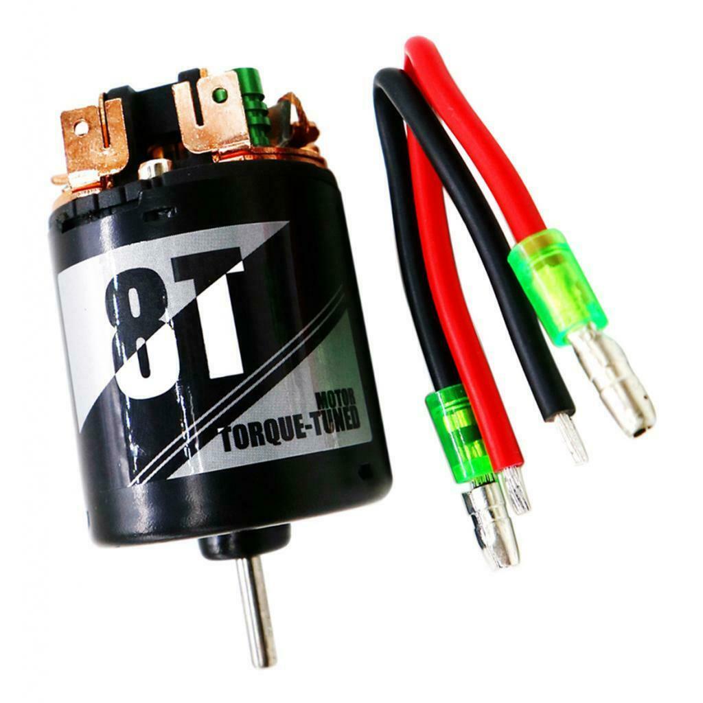 540 8T Brushed Motor for 1:10 RC Car Truck Parts Motor Carbon Replaceable