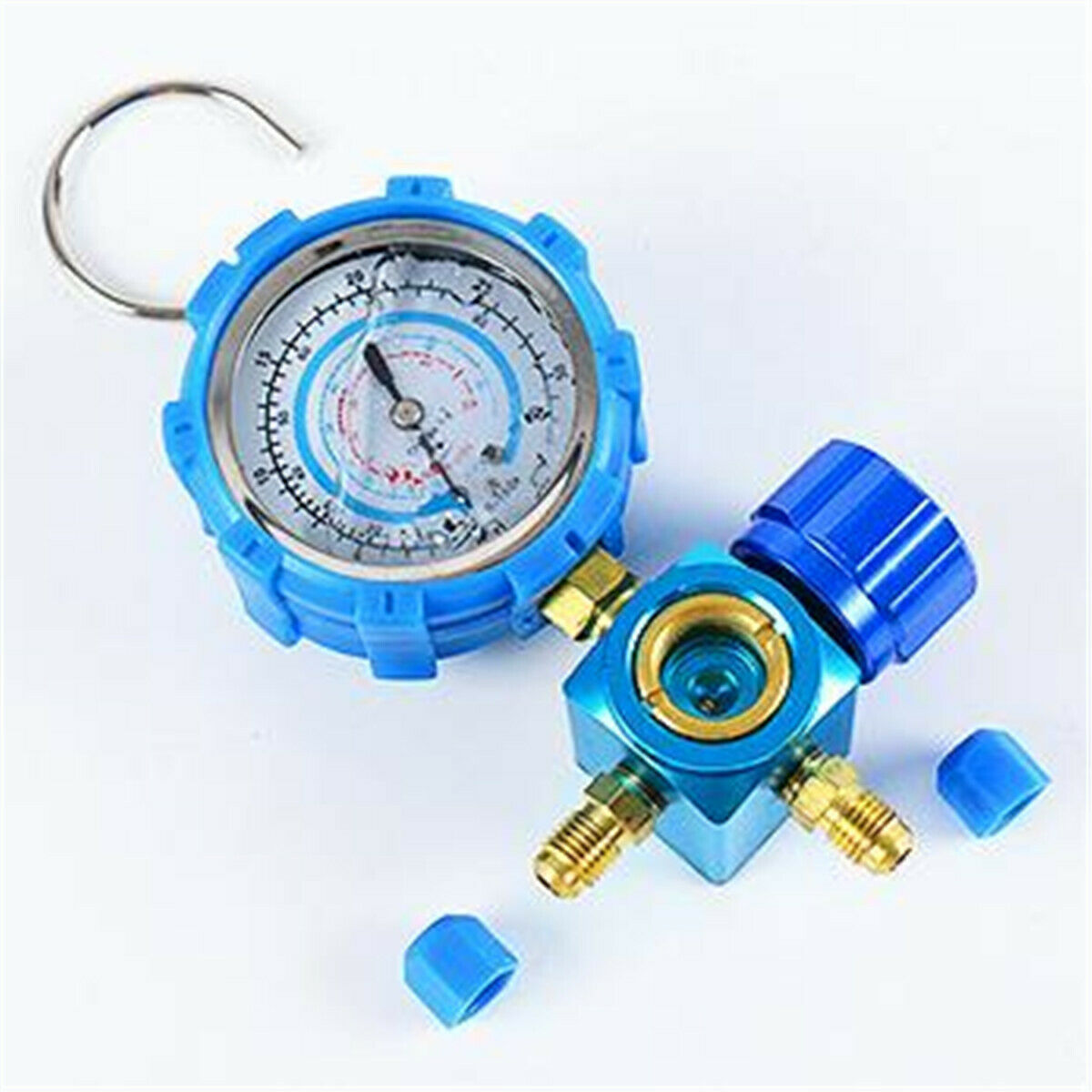 R410a R134a Digital Manifold Gauge Set HVAC A/C Refrigeration Charging Kit L/H
