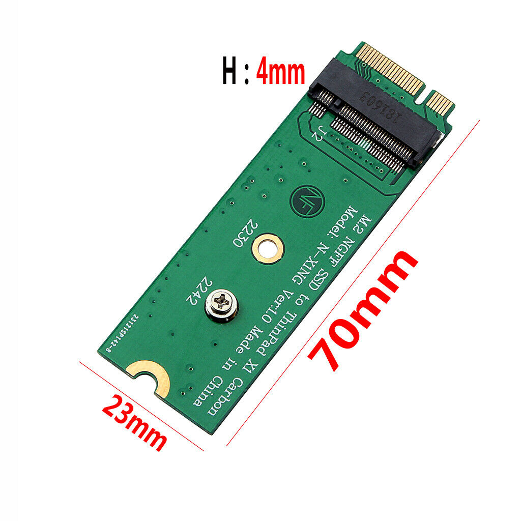 M.2 NGFF SSD to 20+6pin 26pin SSD Adapter Card for Lenovo ThinkPad X1 Carbon