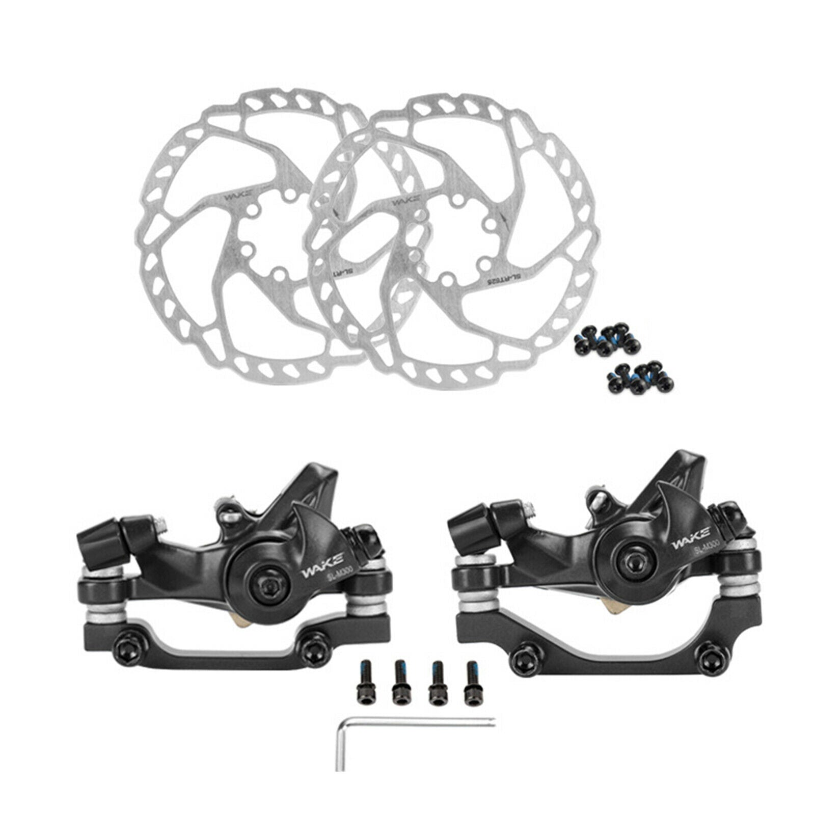Bike Disc Brake Kit Caliper 160mm Rotors Mechanic Tool Mountain Bike MTB
