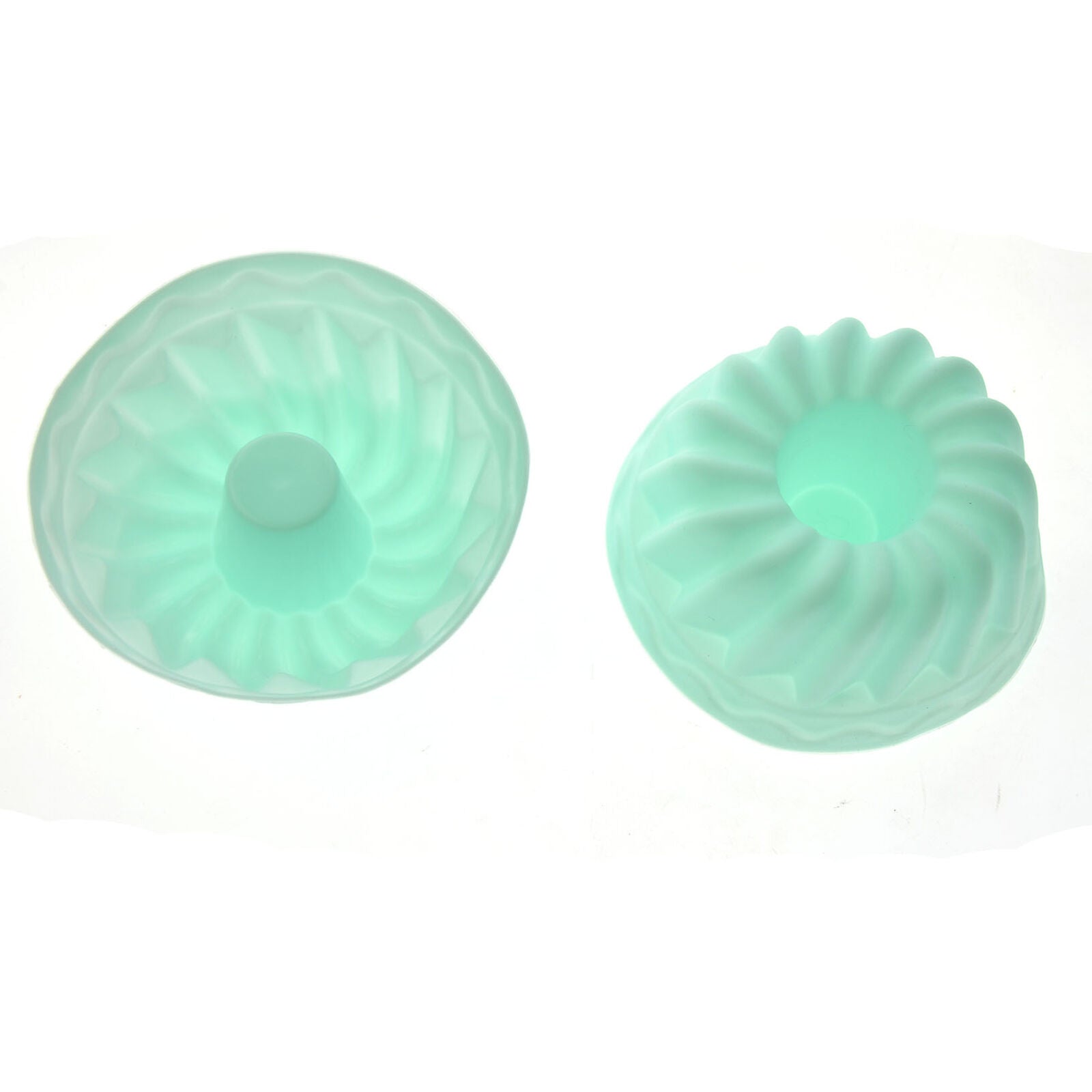 Thicken Hollow Spiral Shaped Silicone Cake Mold Bakeware Baking Tool